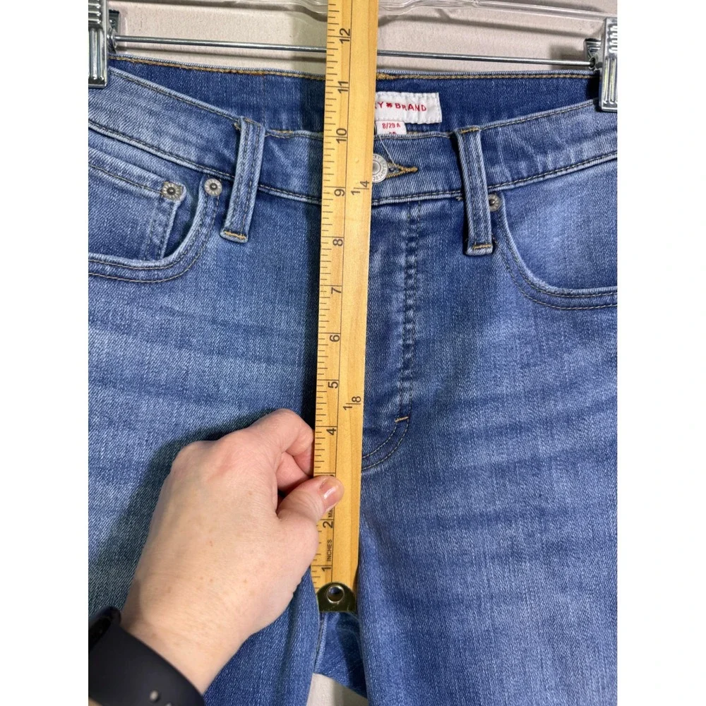 Lucky Brand Women's Bridgette High Rise Skinny Jeans Medium Wash Size 29/8 Boho